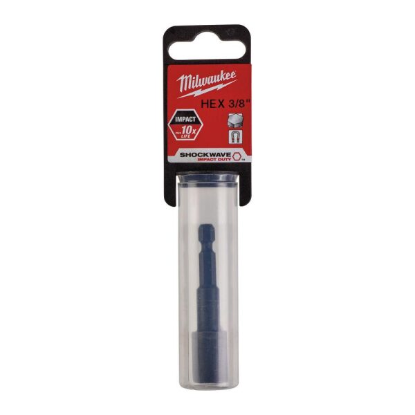 Sekskanthylse SHW 1/4  3/8" X 65 Mm, Milwaukee - Bilde 2