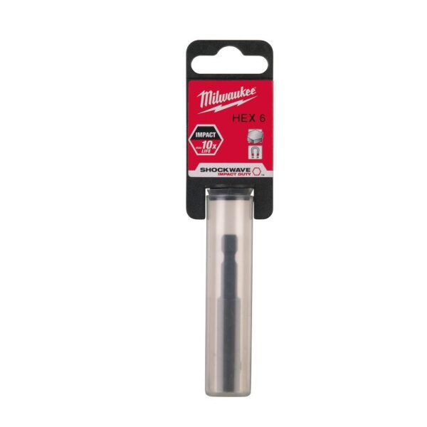 Sekskanthylse SHW 1/4  6X65 Mm, Milwaukee - Bilde 2