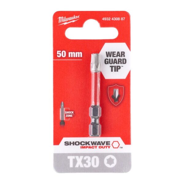 BITS SHOCKWAVE TX30X50MM , Milwaukee - Bilde 2