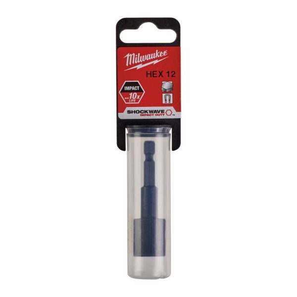 Sekskanthylse SHW 1/4  12 X 65 Mm, Milwaukee - Bilde 2