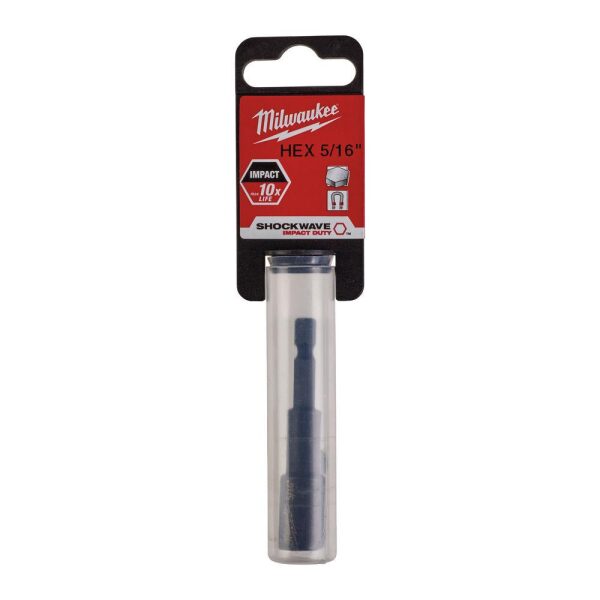 Sekskanthylse SHW 1/4 - 5/16" X 65 Mm, Milwaukee - Bilde 2