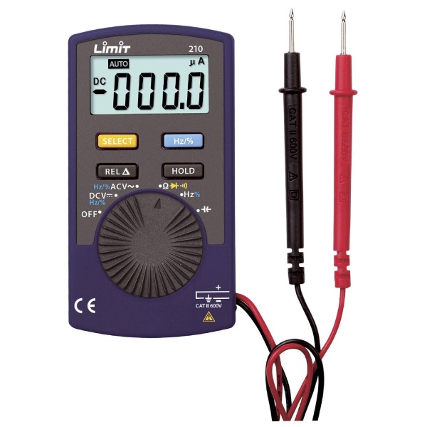 Multimeter 210, Limit