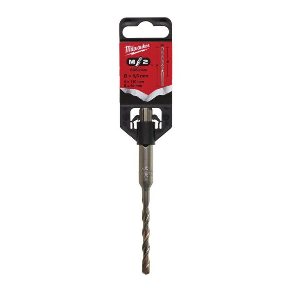 HAMMERBOR SDS+ M2 5,5X110MM  , Milwaukee - Bilde 2