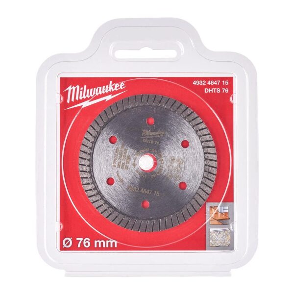 DIAMANTSKIVE DHTS 76/10MM , Milwaukee - Bilde 2
