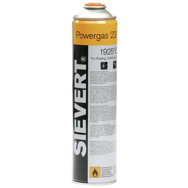 Gassflaske Powergas 2204 EU 600 ml, Sievert