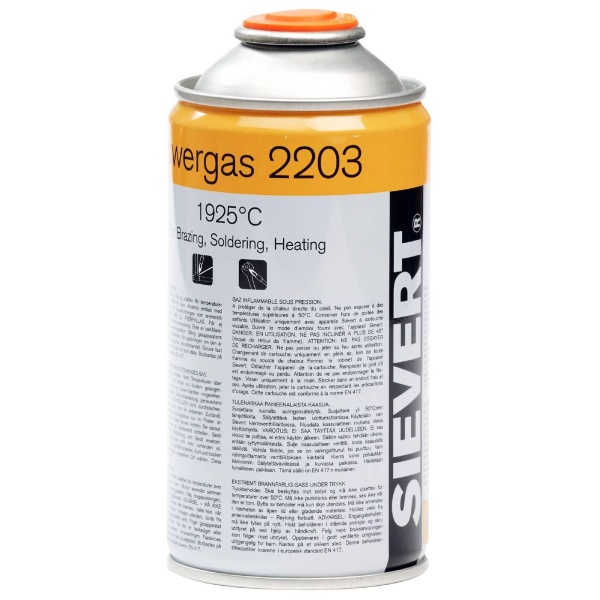 Gassflaske Powergas 2203 EU 300 ml, Sievert