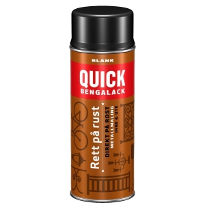 Quick Rett På Rust Sort Blank, sprayboks, Bengalack