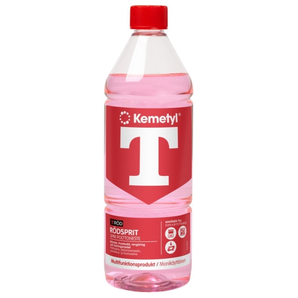 Rødsprit 1 ltr., Kemetyl