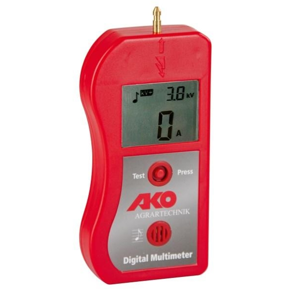 Gjerdetester, multimeter med retningsviser ved feil, AKO