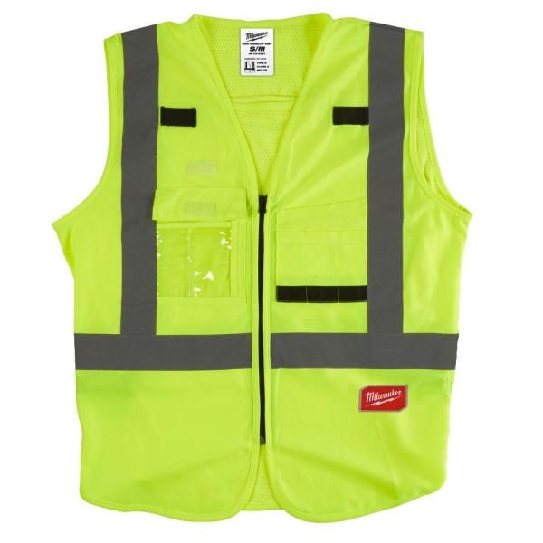 VEST VARSEL GUL S/M , Milwaukee