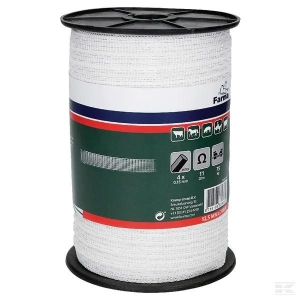 Gjerdetape 12,5 mm - 200 Mtr - Gjerdetråd, Farma