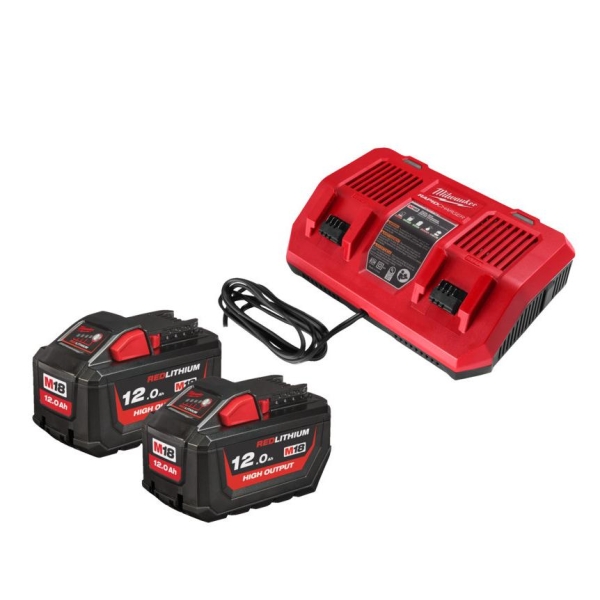 BATTERI OG LADESETT M18 HNRGO3-122 , Milwaukee