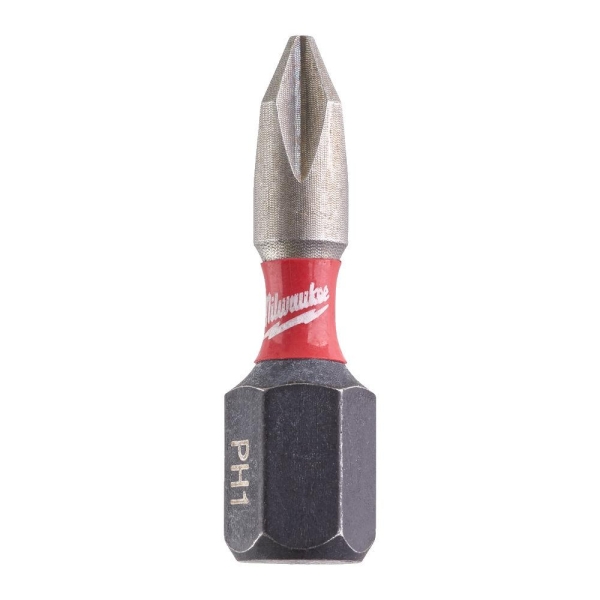 BITS SHOCKWAVE PH1X25MM 2P , Milwaukee