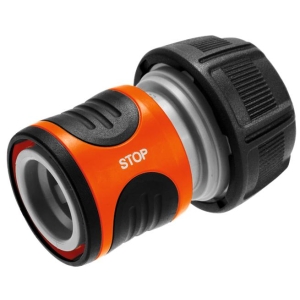 Slangekobling M/Stopp 3/4" 18214-20, Gardena