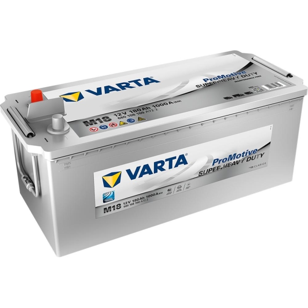 Varta Startbatteri Pro Motive Shd 12V 180Ah 1000Cca M18
