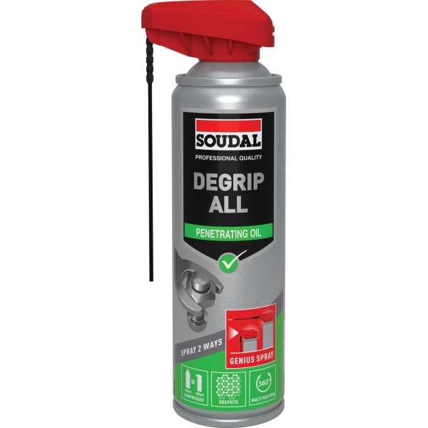Degrip All Genius Spray - 300 Ml, Soudal