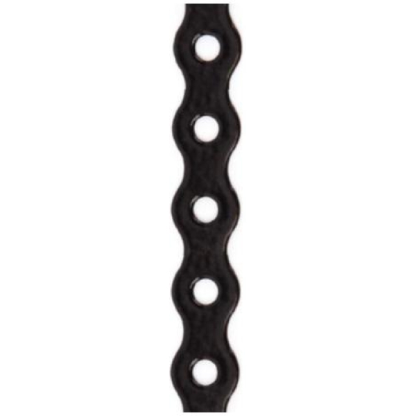 Patentbånd 12 mm Sort 10 mtr, Castor
