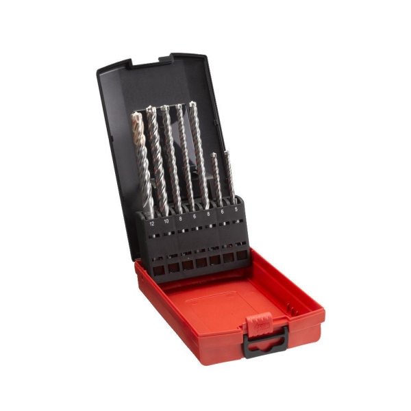 Hammerbor Sds+ Mx4 -Sett - 7 Stk, Milwaukee