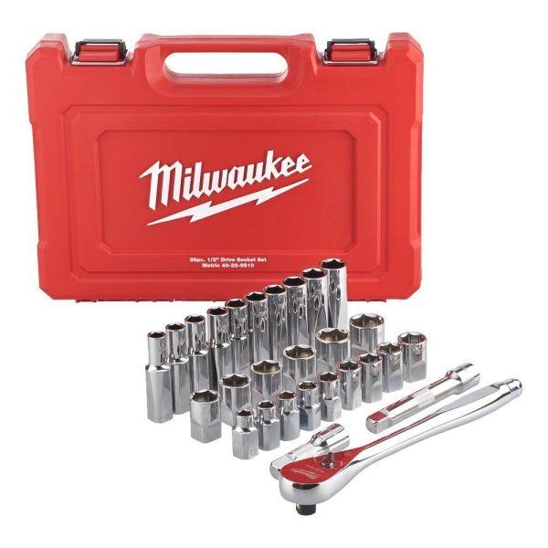 SKRALLESETT 1/2" MM 28DEL , Milwaukee