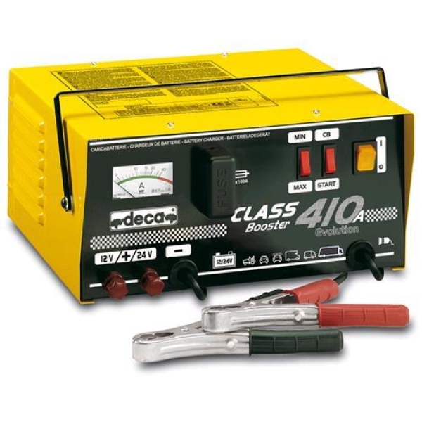 Deca Batterilader 12V/24V 50A M/ 410 Amp. Starthjelp