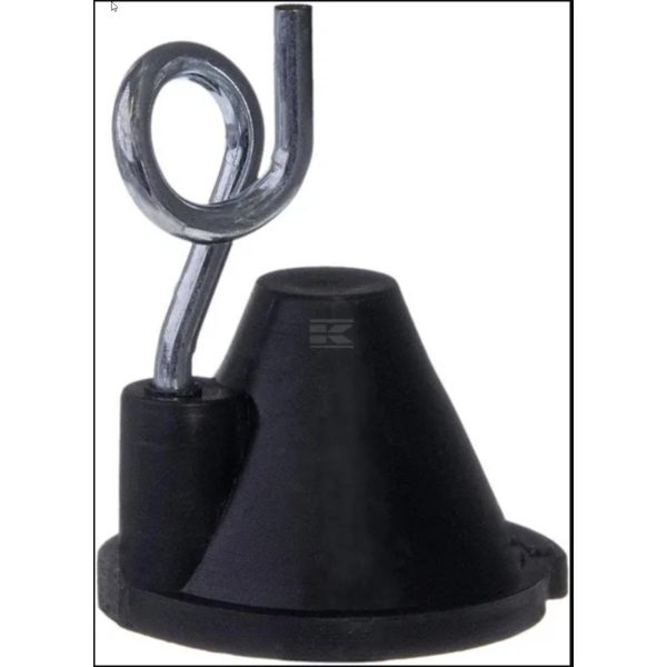 Toppisolator for stålstolpe 441455 25 stk, Ako