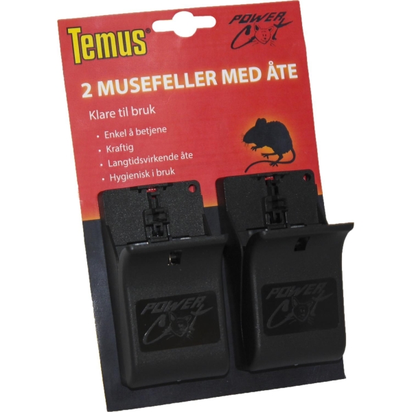 Temus Musefelle M/Åte - 2 Stk