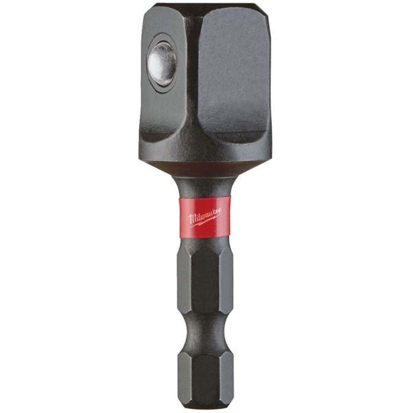Adapter SHW 1/4"Hex - 1/2" Firkant, Milwaukee