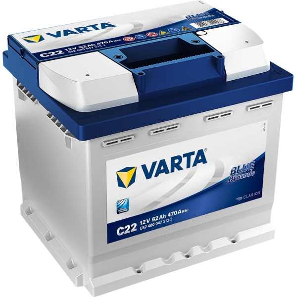 Varta Blue Dynamic Batteri 12V 52Ah 470Cca