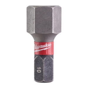 BITS SHOCKWAVE HEX10X25MM 2P , Milwaukee