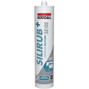 Silikon Silirub+ S8100 Transp., Soudal