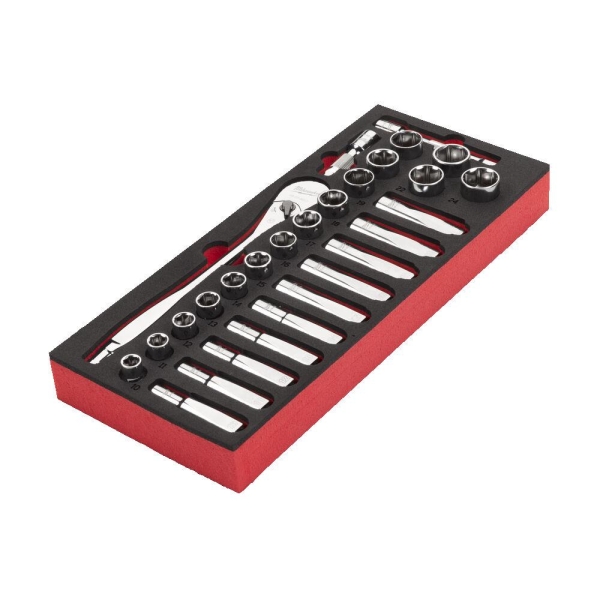 SKRALLESETT 1/2" TOOLGUARD™ 28DEL , Milwaukee