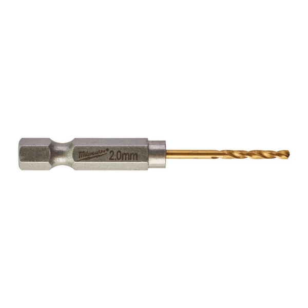 METALLBOR HSSG TIN 2,0MM 2P , Milwaukee