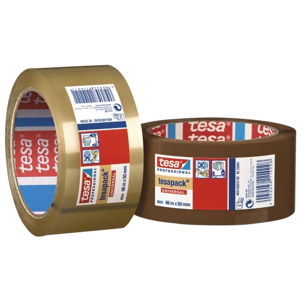 Pakketeip 4024Pp 50 Mm X66 Mtr Transparant, Tesa