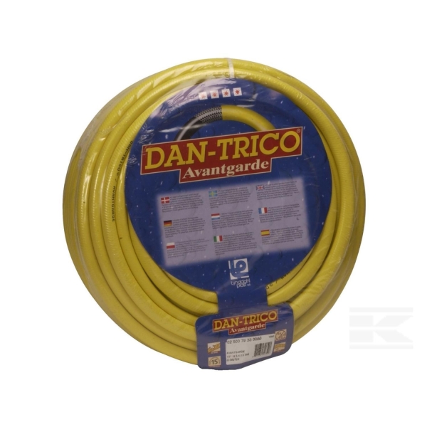 Dantrico Hageslange 1/2" - 25 Meter (Gul)