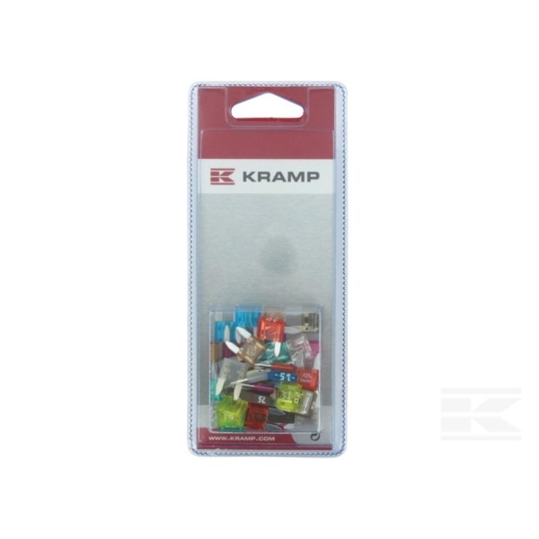Mini-Flatsikring, Assortert - 40 Stk