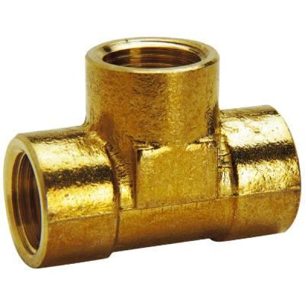 T-Rør, messing G 3/4"
