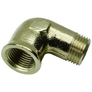 Vinkel/Bend, messing Innv-Utv 10Mm - G 3/8"