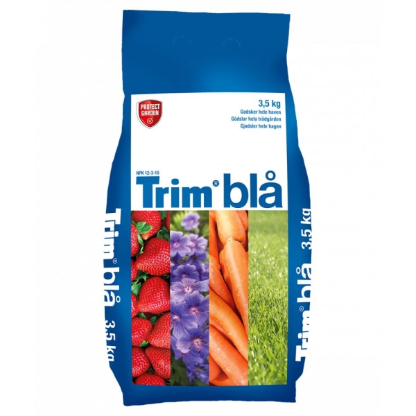 Trim Blå Kunstgjødsel Npk 12-3-15, 3,5 Kg  (Blåkorn)