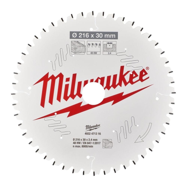 SIRKELSAGBL MS W216X30X2,4X48 , Milwaukee