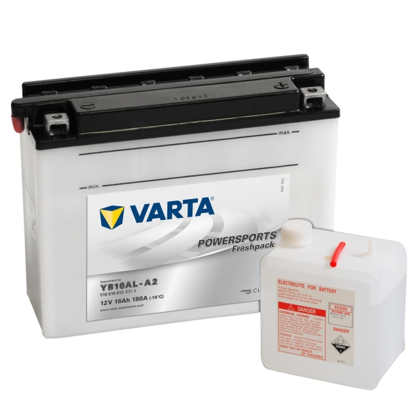 Varta MC Batteri 12V 16AH 180Cca YB16AL-A2 (CB16AL-A2)