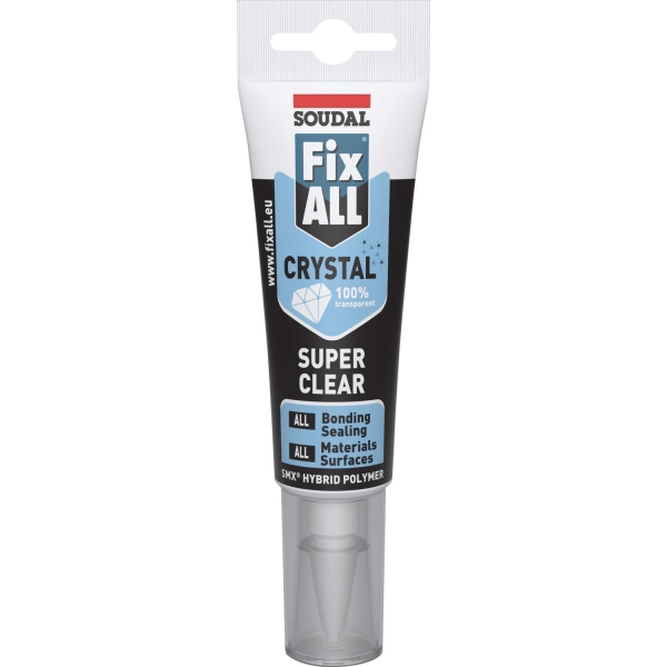 Fix All Crystal - Tube 125 Ml, Soudal