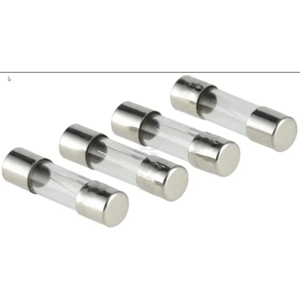Glassikring 2A x 32 mm - 4 stk, Kramp