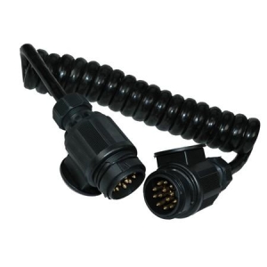 Spiral-Tilhengerkabel 13 Pol/13 Pol, Bgu