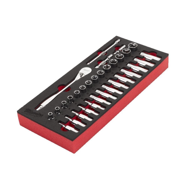 SKRALLESETT 3/8" TOOLGUARD™ 32DEL , Milwaukee