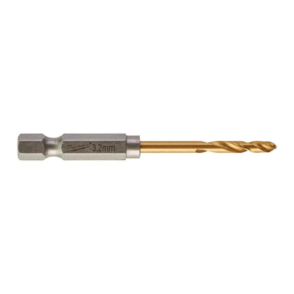 METALLBOR HSSG TIN 3,2MM 2P , Milwaukee