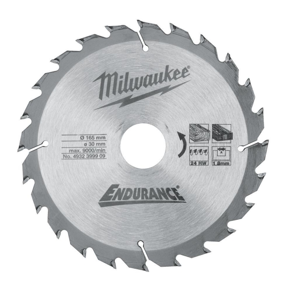 SIRKELSAGBLAD W165/30/24T , Milwaukee