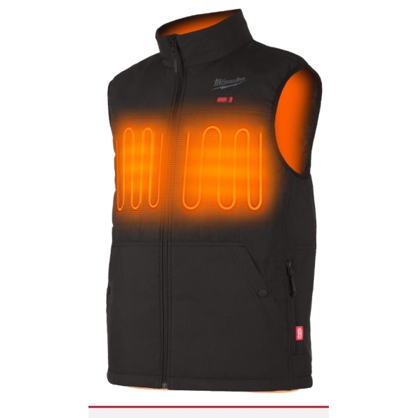 VARMEVEST PUFFER M12 HPVBL2-0 XXL , Milwaukee