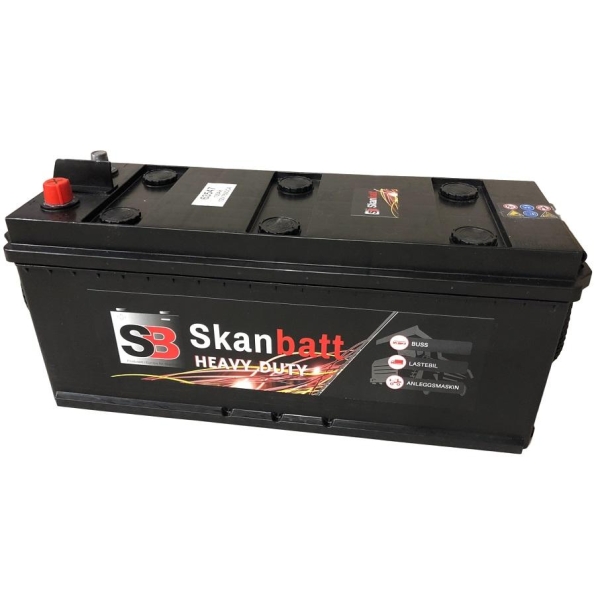 Startbatteri 12V 135AH 760CCA, Skannbatt