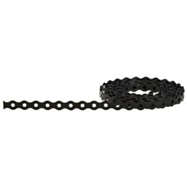 Patentband Svart 12 Mm - 3 Mtr