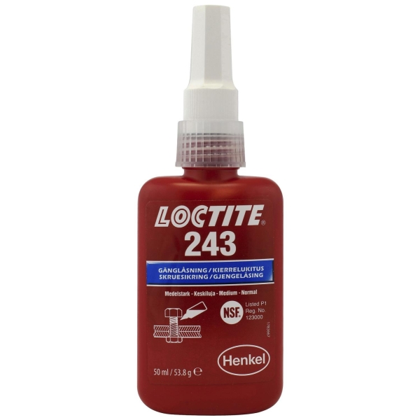 Gjengelåsing 243 - 50 ml, Loctite